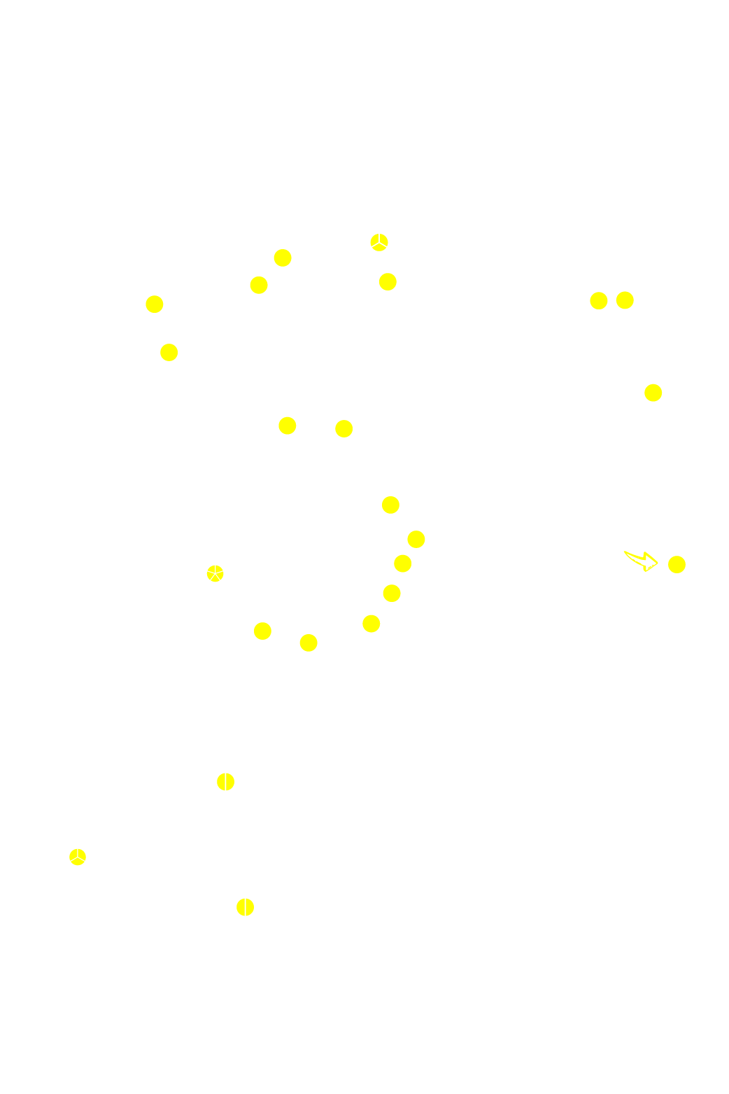 Cartographie des partenaires du Rayon janvier 2024