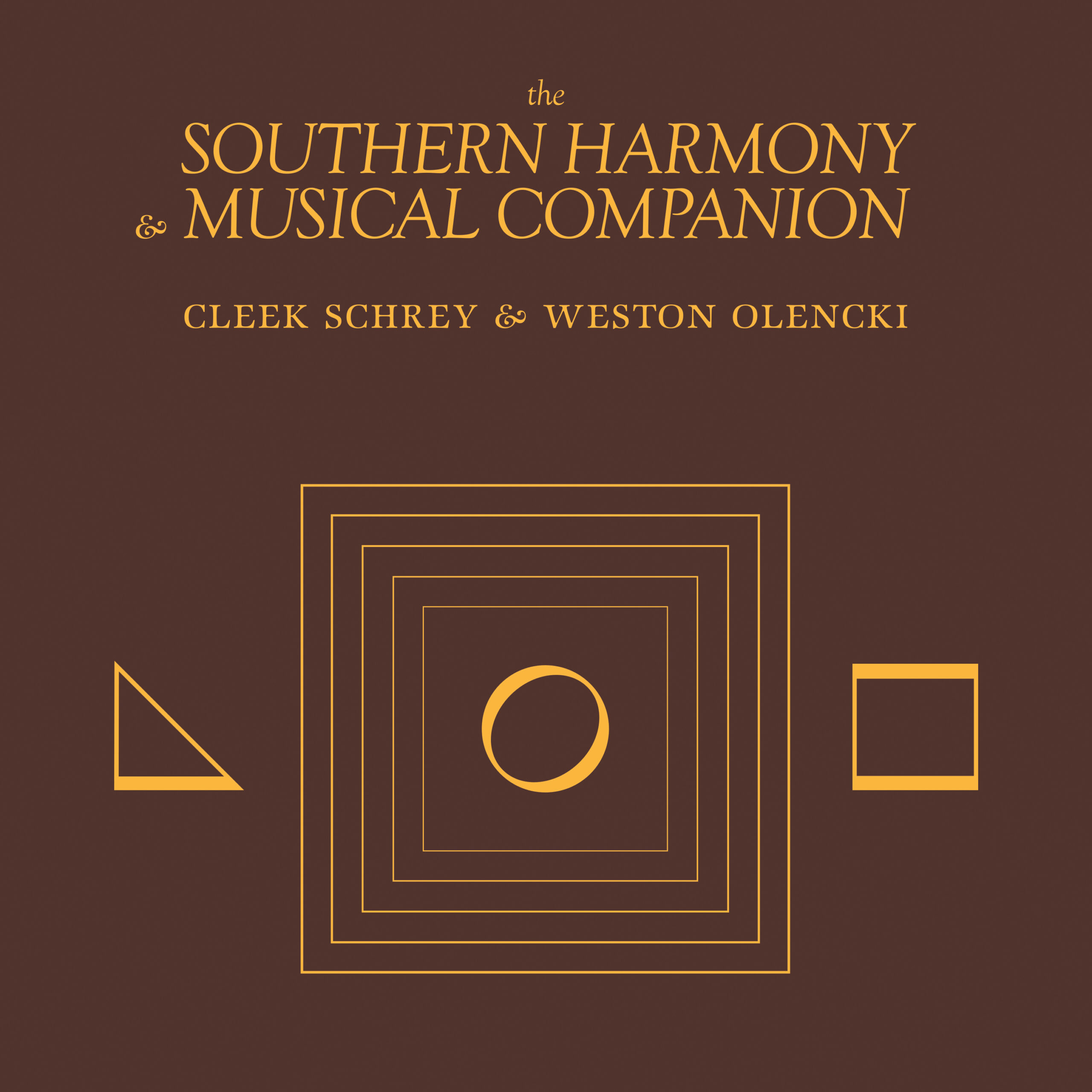 southern harmony album cover Cleek Schrey & Weston Olencki