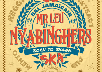 MR LEU AND THE NYABINGHERS • Born to skank